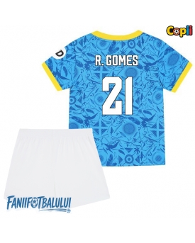 Wolves Rodrigo Gomes #21 Echipament de Fotbal Replică 2025-26 Copii Treilea (+ Șorturi)